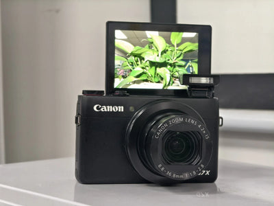 Canon PowerShot G7 X Mark III – 20.1MP Compact Camera with 4K Video & Flip Screen